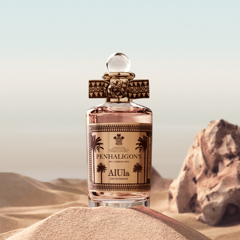 Penhaligon Alula lấy cảm hứng từ thành phố ốc đảo cổ xưa Al-‘Ula ở Ả Rập Saudi